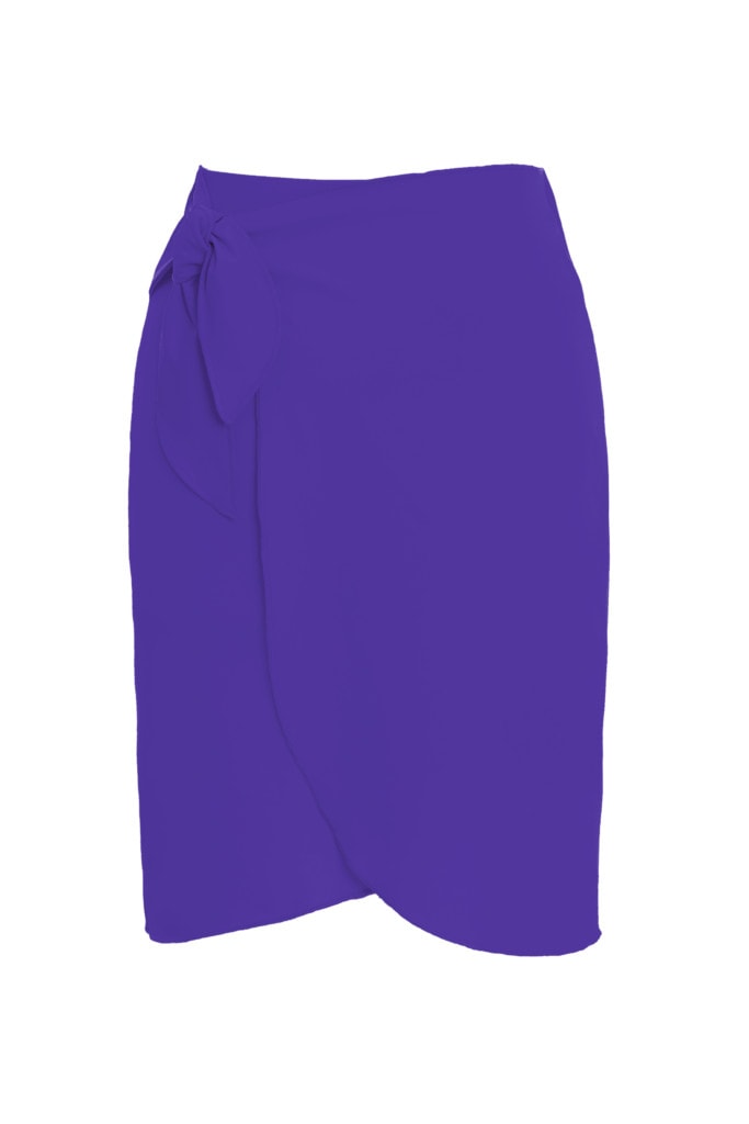 Wrap Skirt Purple