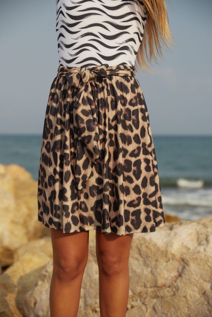 A-Skirt Leopard